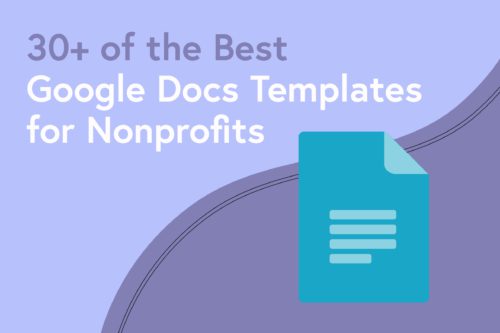 30+ of the Best Google Docs Templates for Nonprofits