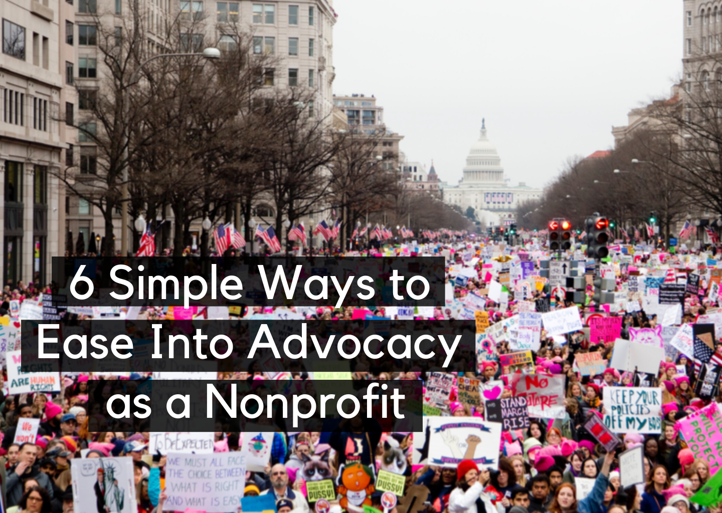 6 Simple Ways to Ease Into Advocacy as a Nonprofit